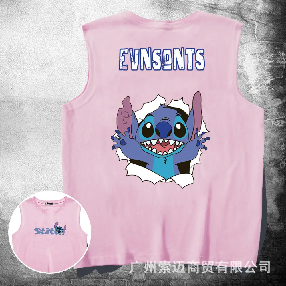 Star Baby Wide Shoulder Vest for Kids Blue Stitch Design - Image 6