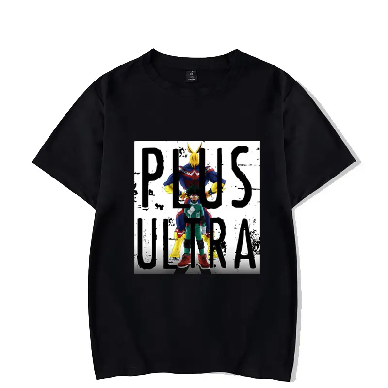 Men's Harajuku Style PrinTed T-Shirt Grey - Image 4