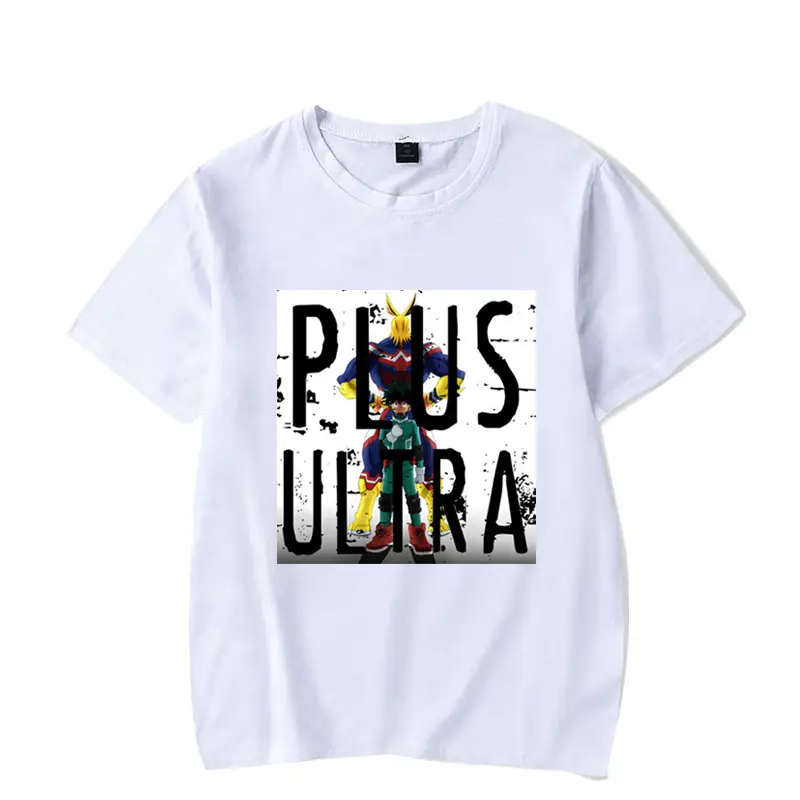 Men's Harajuku Style PrinTed T-Shirt Grey - Image 7