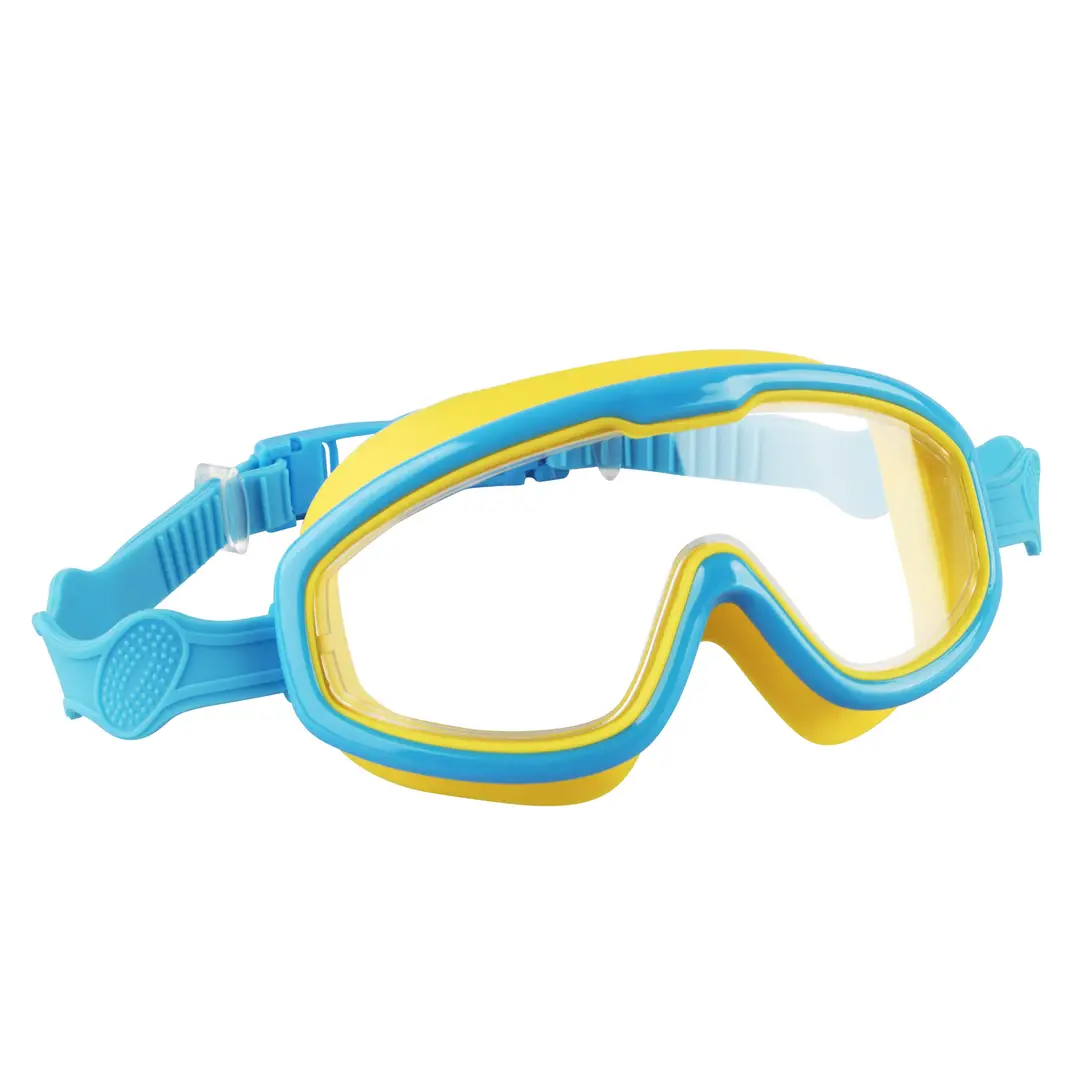 New Children's Large-Frame Goggles Waterproof and Anti-Fog High-Definition Swimming Goggles for Boys and Girls Factory Direct Sales and Dropshipping