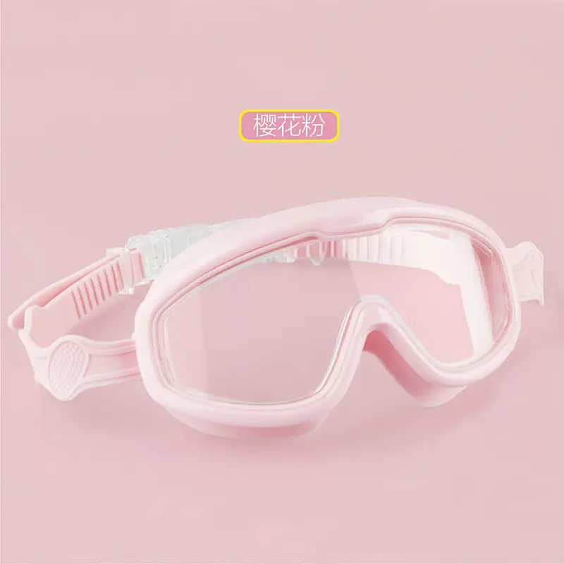 New Children's Large-Frame Goggles Waterproof and Anti-Fog High-Definition Swimming Goggles for Boys and Girls Factory Direct Sales and Dropshipping