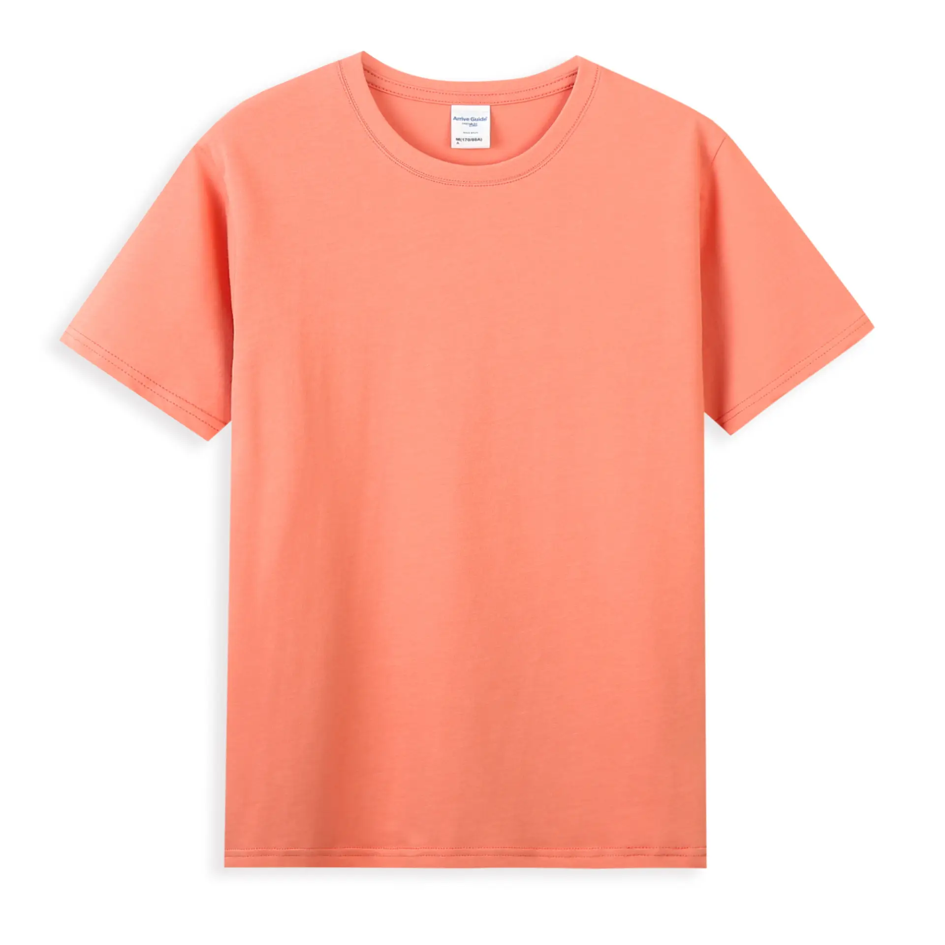 Men Women Cotton Crewneck T-Shirt Lavender - Image 11