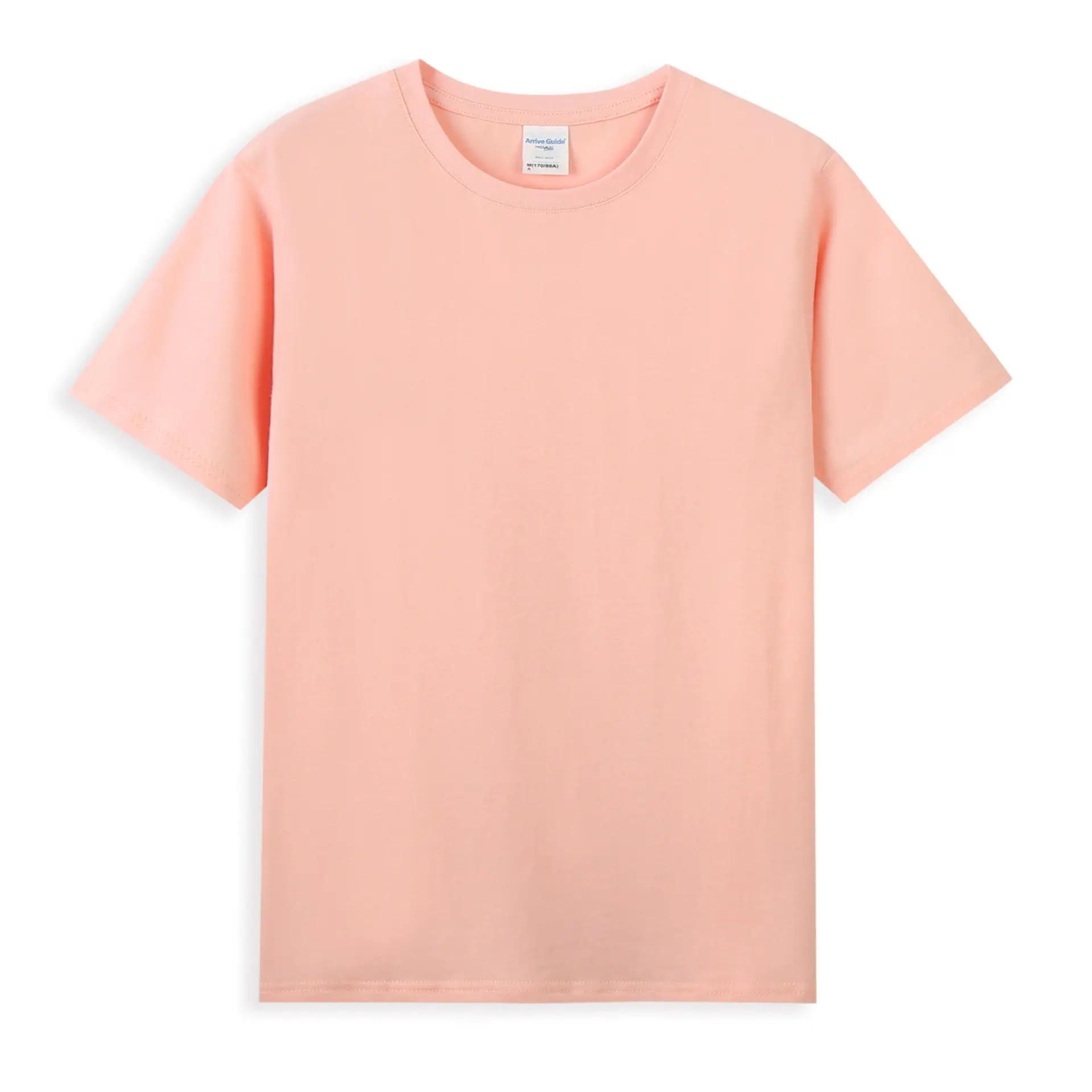 Men Women Cotton Crewneck T-Shirt Lavender - Image 13