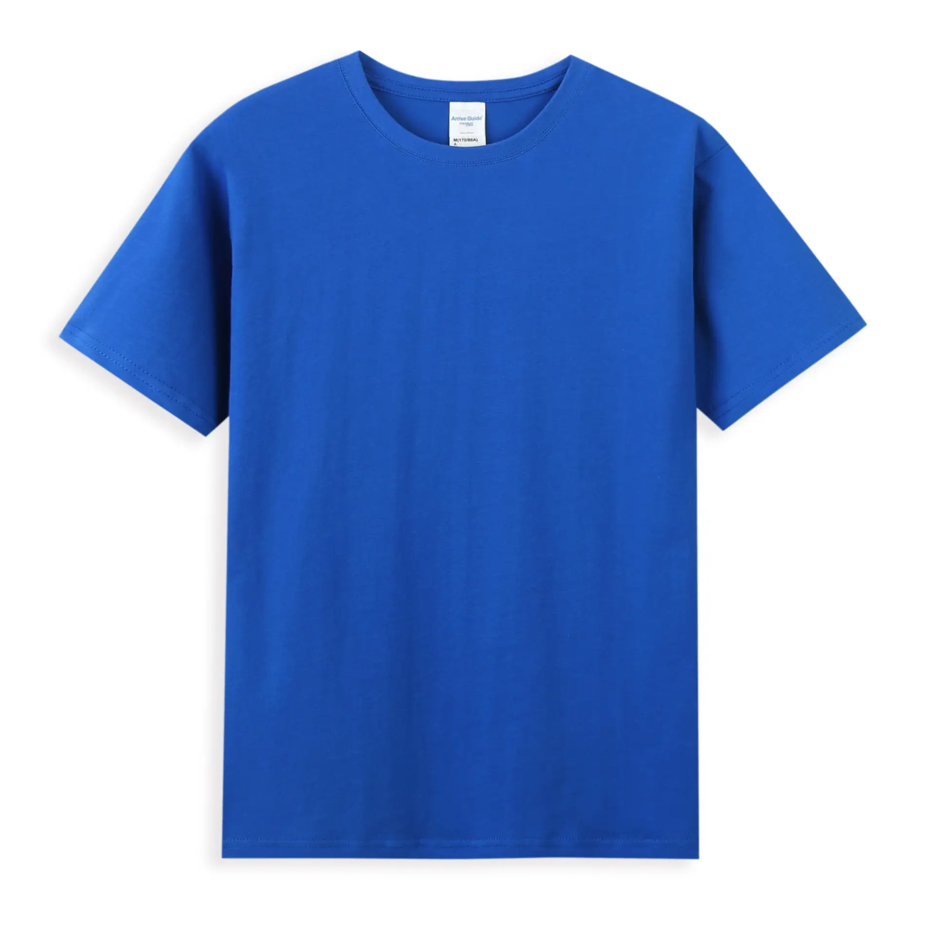 Men Women Cotton Crewneck T-Shirt Lavender - Image 6