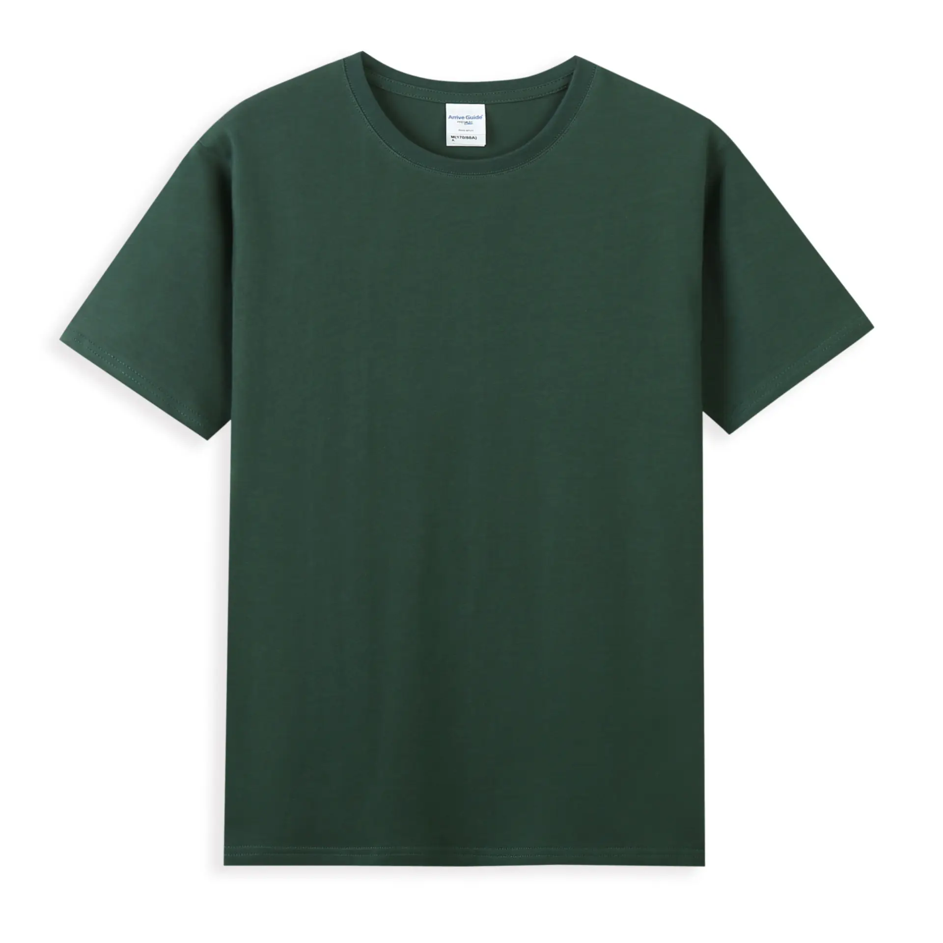 Men Women Cotton Crewneck T-Shirt Lavender - Image 8