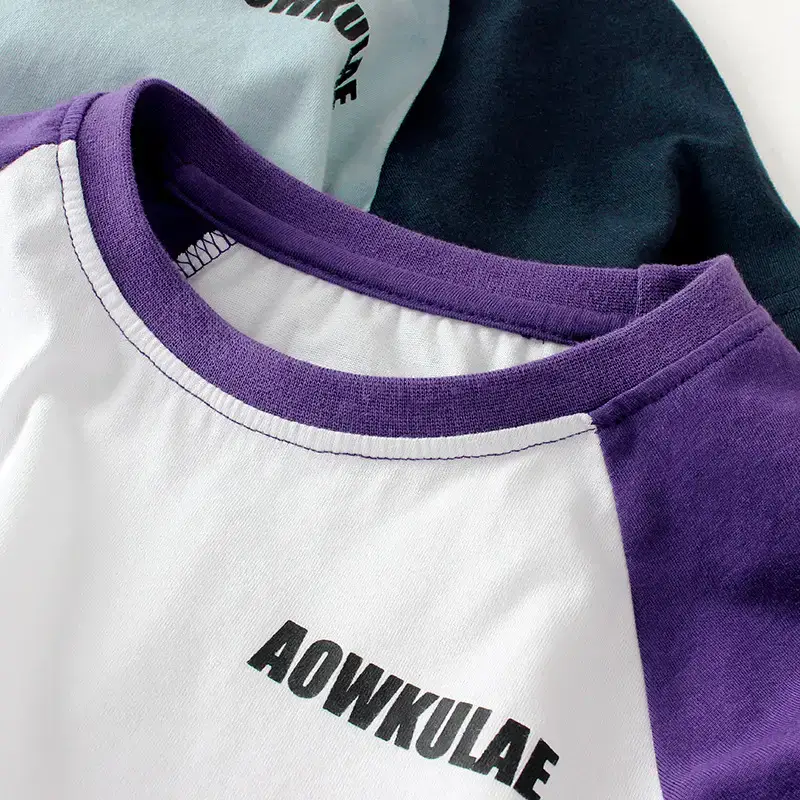 2023 Kids Cotton T-Strap T-Shirts 5 Colors - Image 6