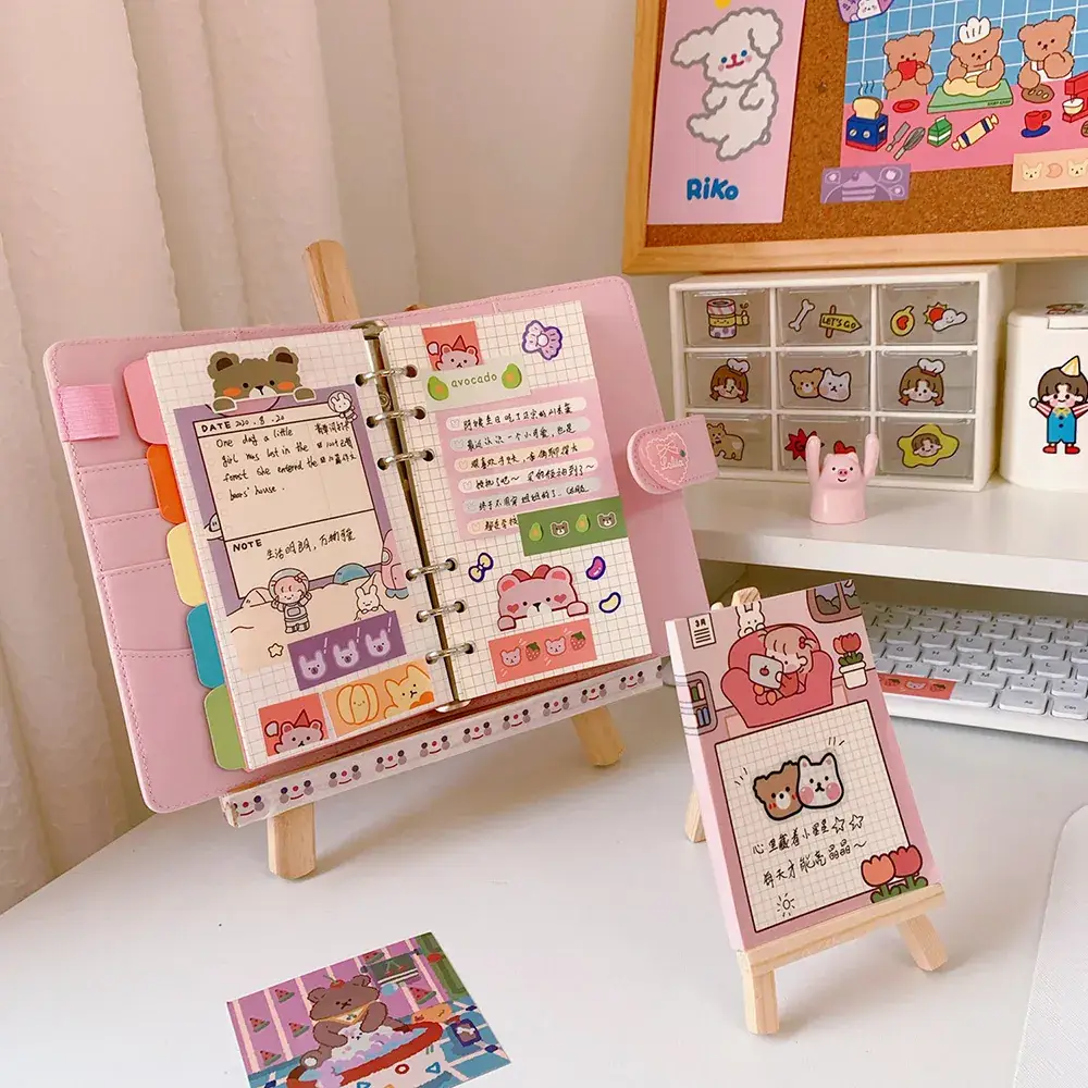Universal Wooden Mobile Easel Bracket for Phone - Image 5