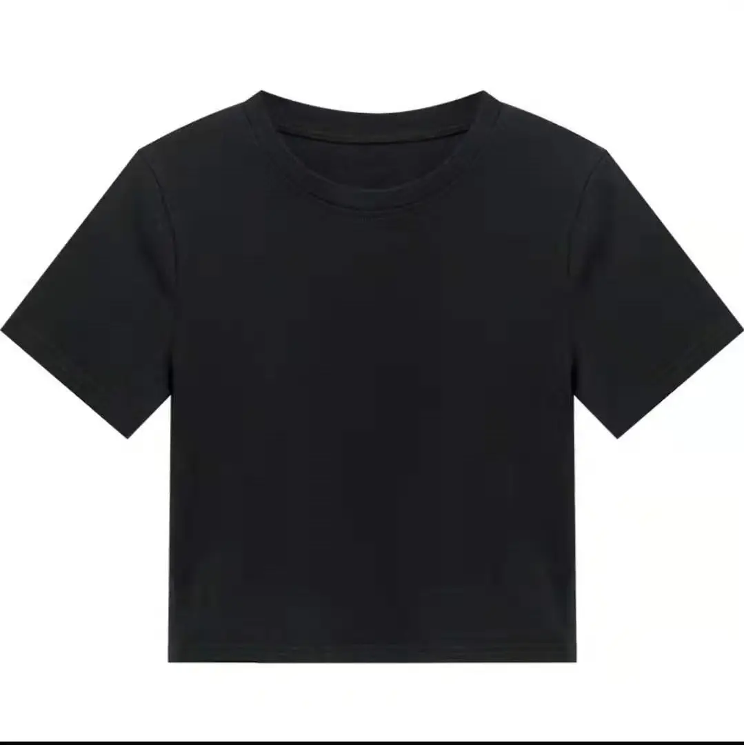 Women Mercerized Cotton V-Neck T-Shirt Light Green - Image 17