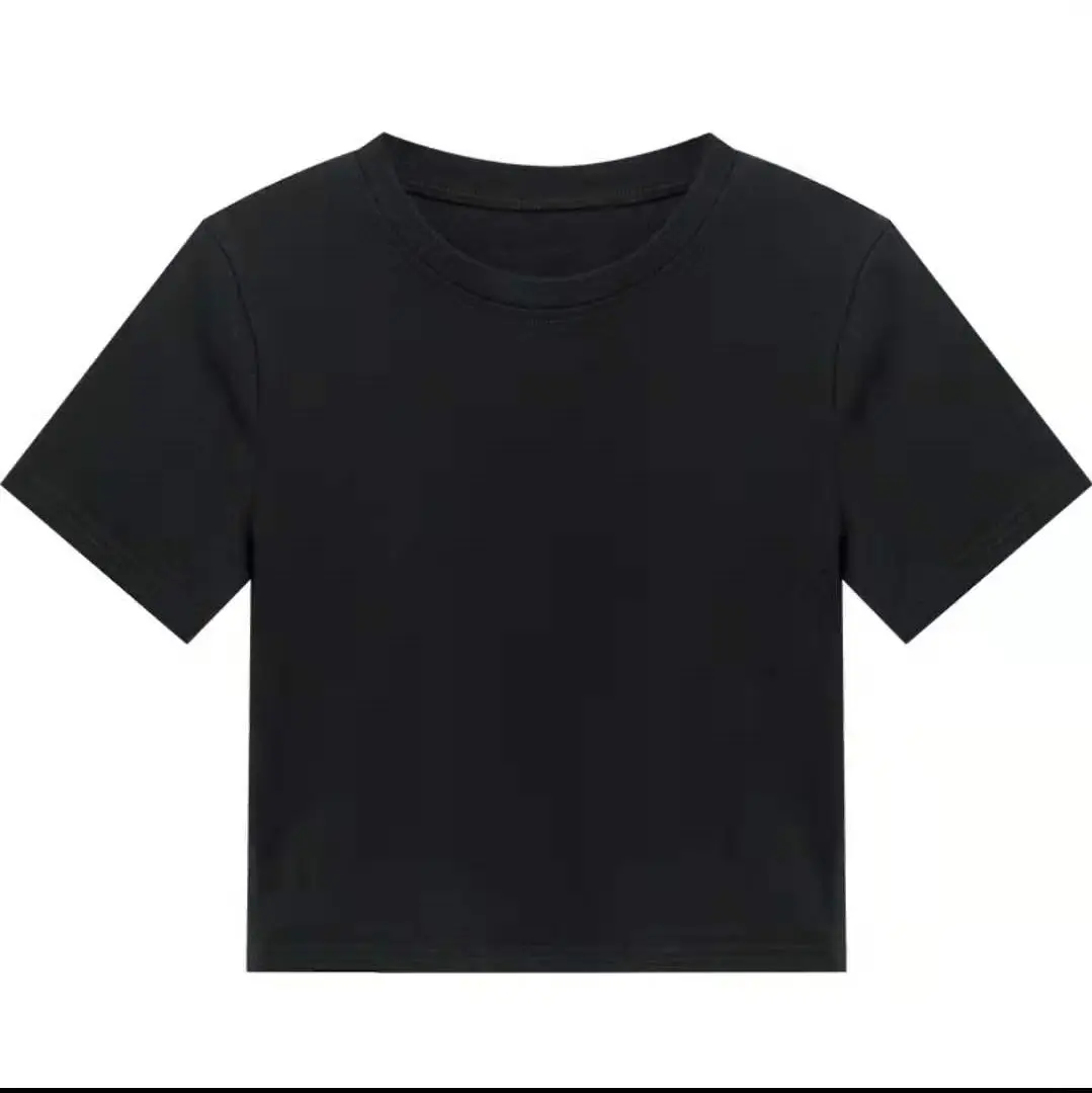 Women Mercerized Cotton V-Neck T-Shirt Light Green - Image 3