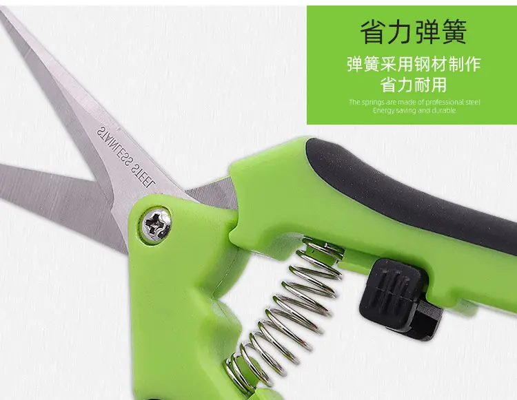 Stainless Steel Fruit Branch Shears Gardening Flower Arrangement Orchard Pruning Shears Multi-Purpose Gardening Scissors — feature 14
