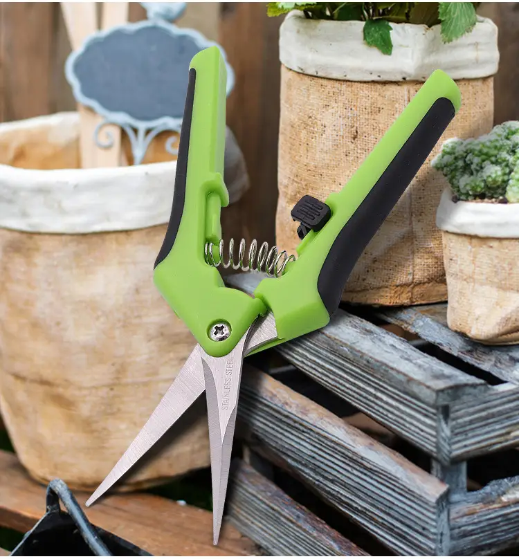 Stainless Steel Fruit Branch Shears Gardening Flower Arrangement Orchard Pruning Shears Multi-Purpose Gardening Scissors — feature 17