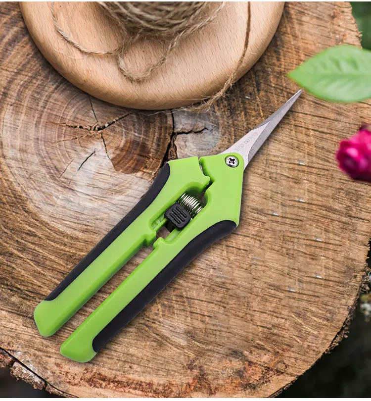 Stainless Steel Fruit Branch Shears Gardening Flower Arrangement Orchard Pruning Shears Multi-Purpose Gardening Scissors — feature 18