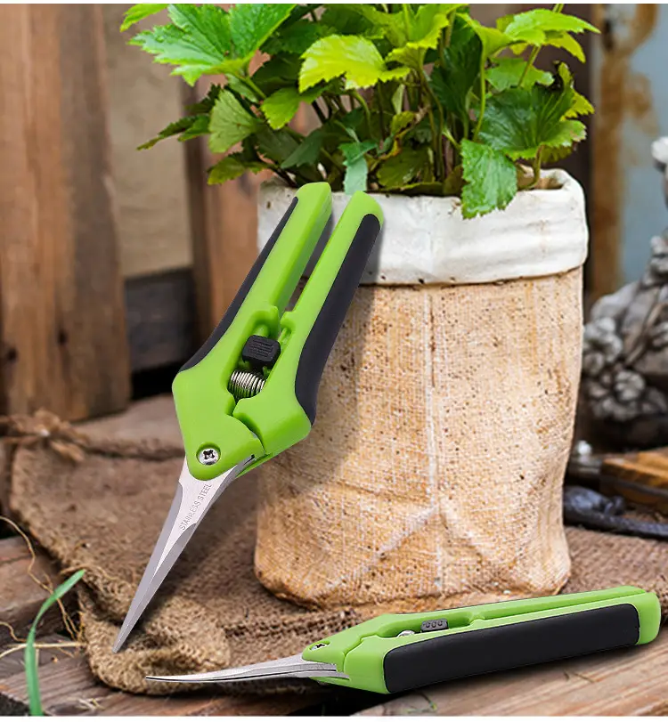 Stainless Steel Fruit Branch Shears Gardening Flower Arrangement Orchard Pruning Shears Multi-Purpose Gardening Scissors — feature 20