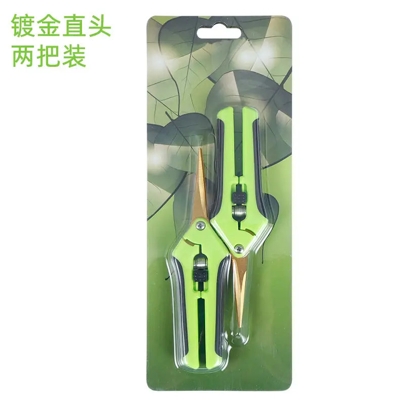 Stainless Steel Fruit Branch Shears Gardening Flower Arrangement Orchard Pruning Shears Multi-Purpose Gardening Scissors