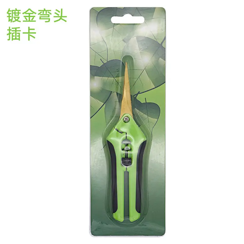 Stainless Steel Fruit Branch Shears Gardening Flower Arrangement Orchard Pruning Shears Multi-Purpose Gardening Scissors