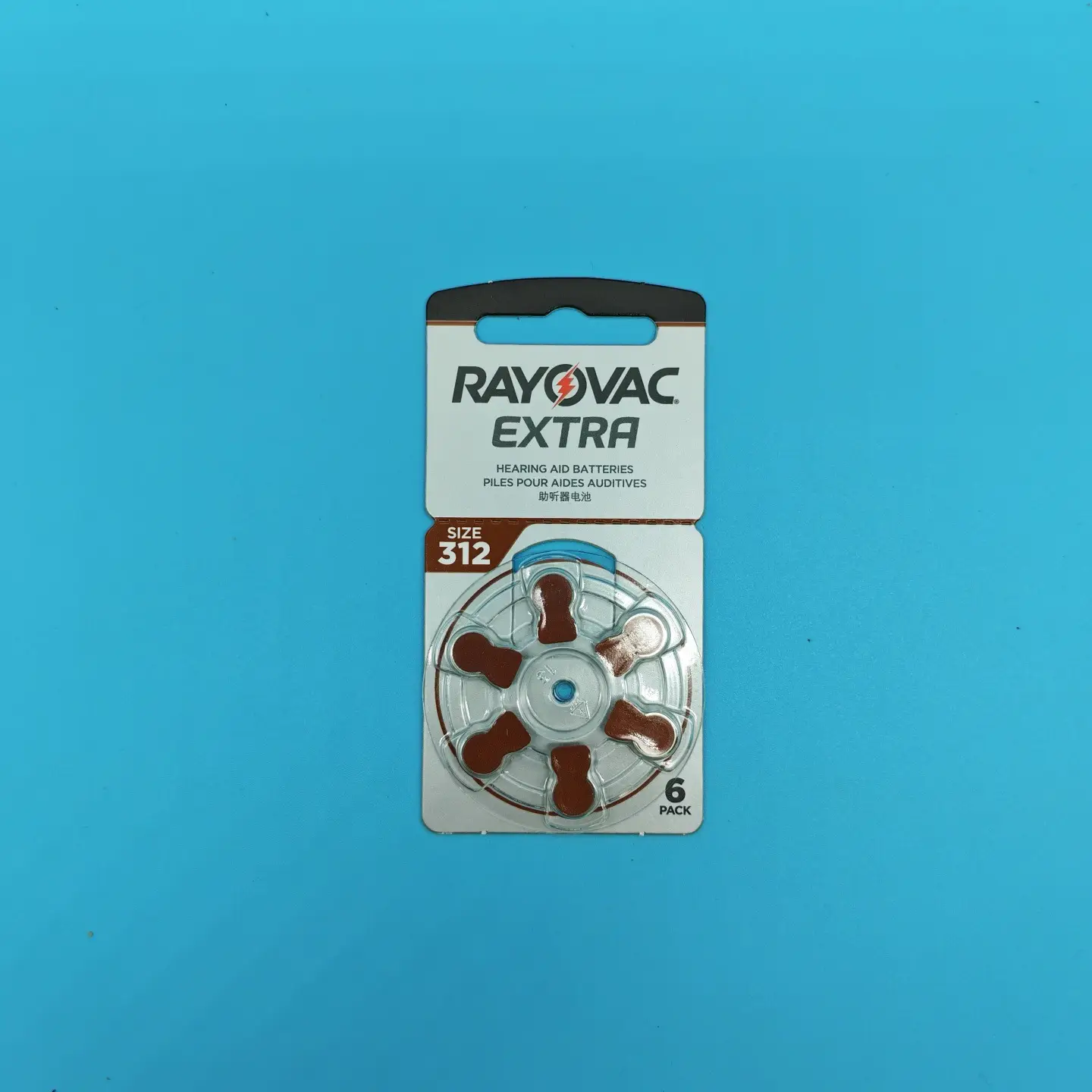 Imported Retway hearing aid special button battery A10A312A13A675 a card 6 1.45V Original