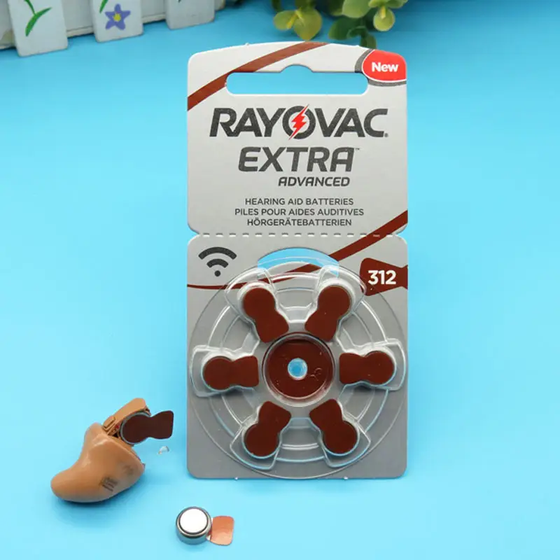 Imported Retway hearing aid special button battery A10A312A13A675 a card 6 1.45V Original