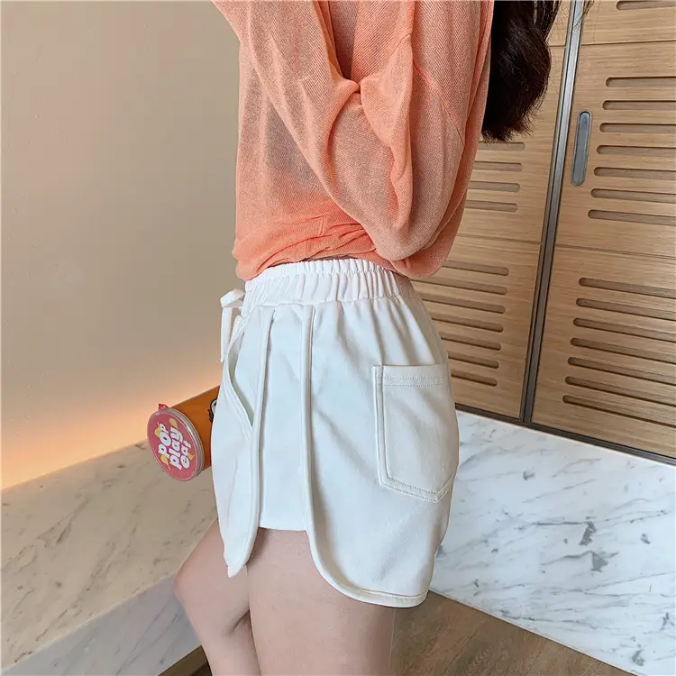 Orange Spot Super Hot cec Shorts Women Loose Ins Wide Leg Sports — feature 17
