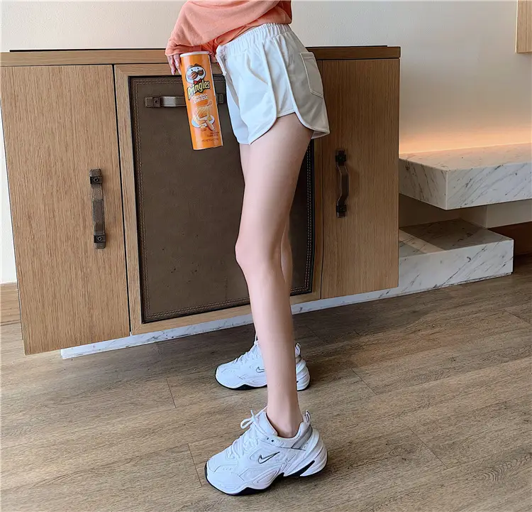 Orange Spot Super Hot cec Shorts Women Loose Ins Wide Leg Sports — feature 20
