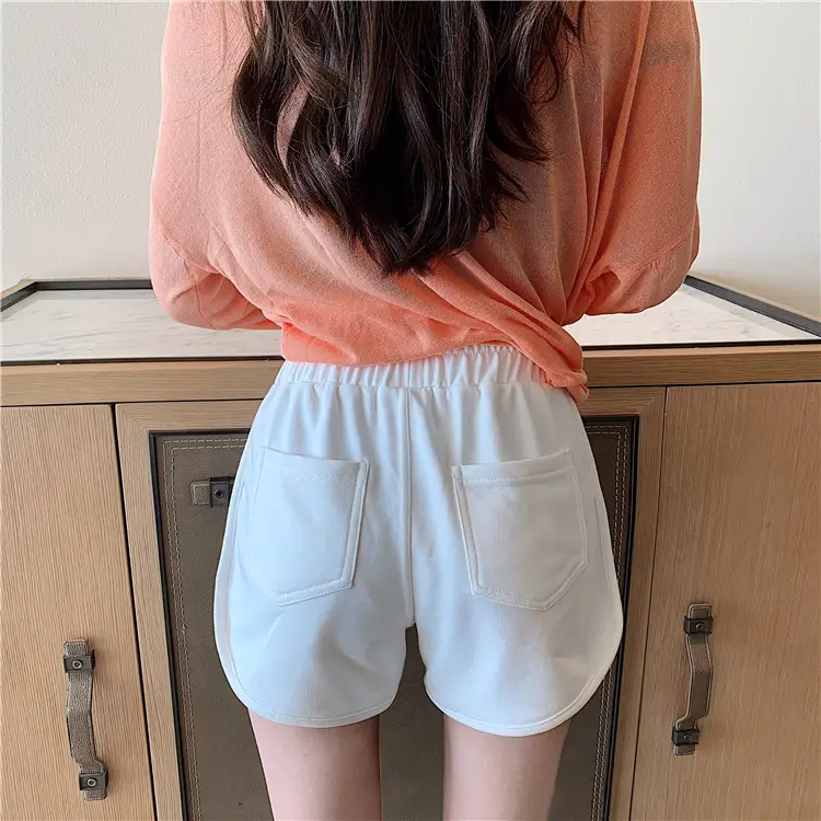 Orange Spot Super Hot cec Shorts Women Loose Ins Wide Leg Sports — feature 21