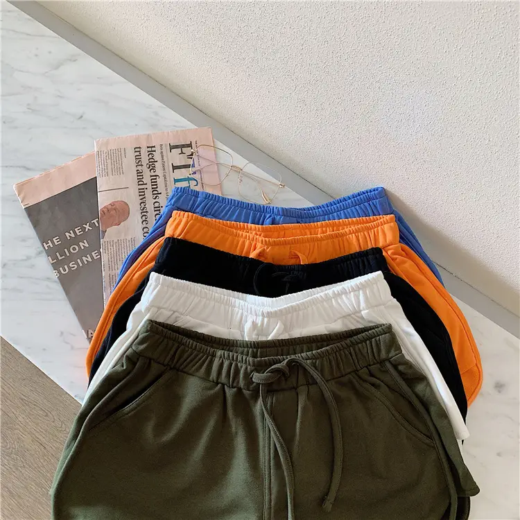 Orange Spot Super Hot cec Shorts Women Loose Ins Wide Leg Sports — feature 5
