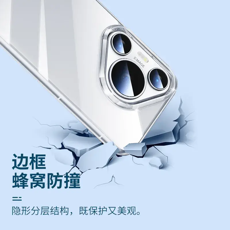 Transparent Huawei Phone Case Soft Silicone 7-14 - Image 4