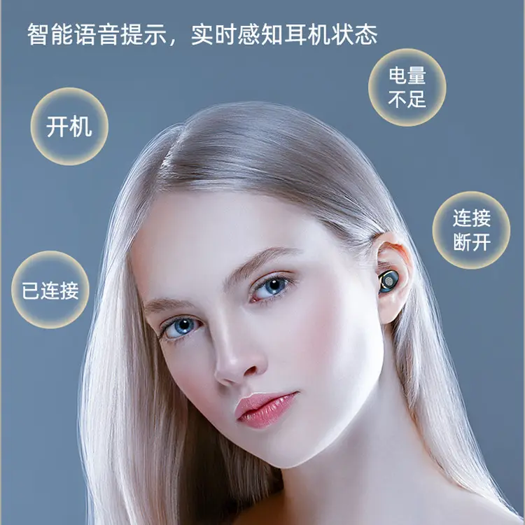 Smart Noise-Cancelling Bluetooth Headset with Voice Output - Image 4