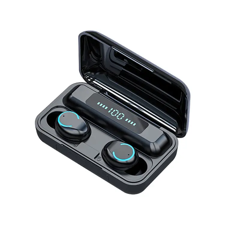 Bluetooth 5.0 Wireless Earbuds with LED Display & Charging Case - Image 7