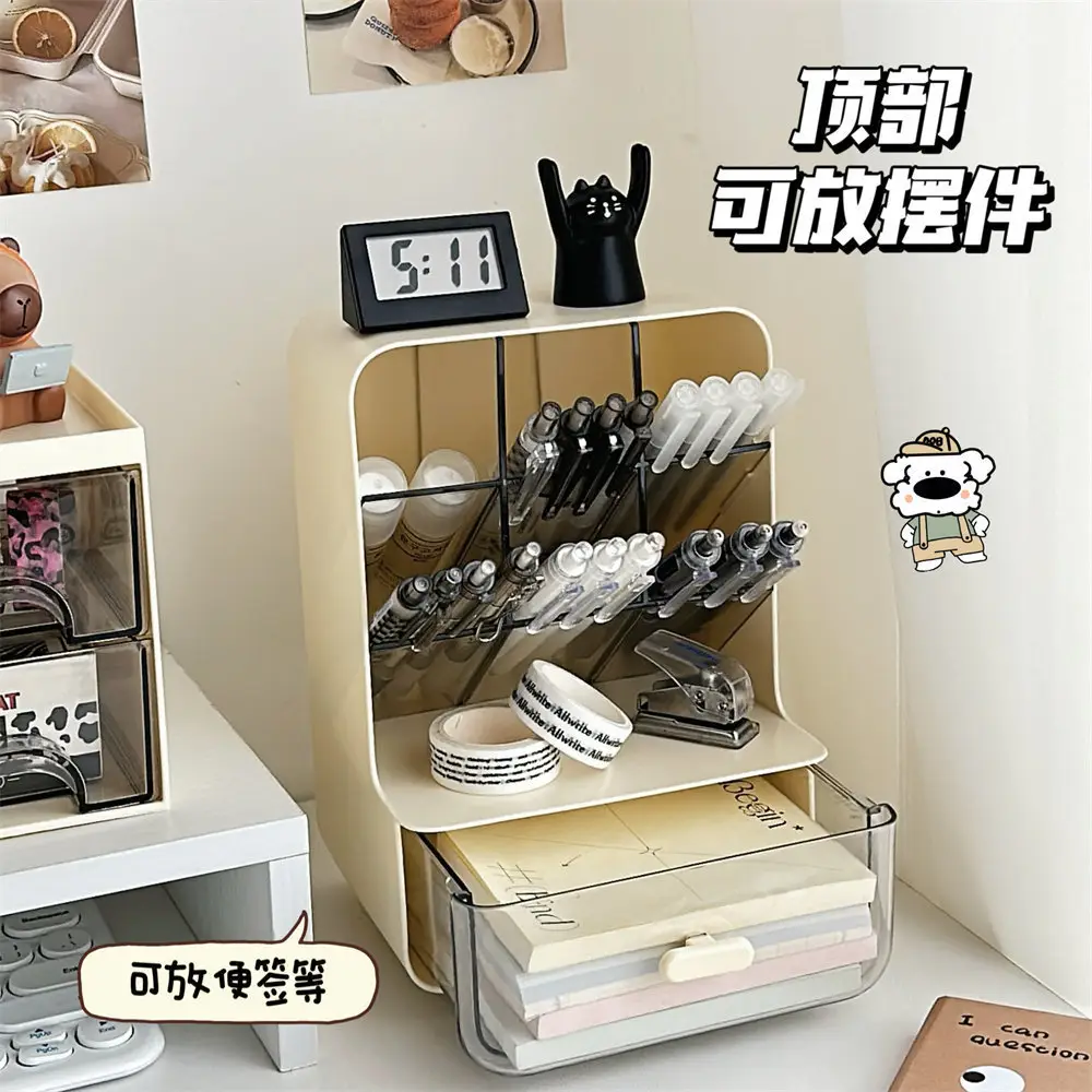 Multifunctional Rotary Cosmetic Brush Storage Cylinder Storage Rack — feature 6