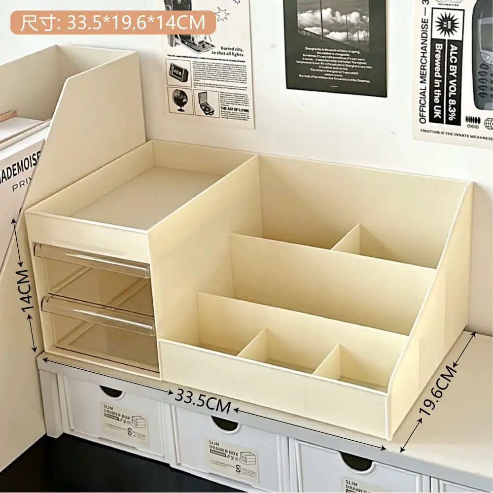 Multifunctional Rotary Cosmetic Brush Storage Cylinder Storage Rack - Image 3