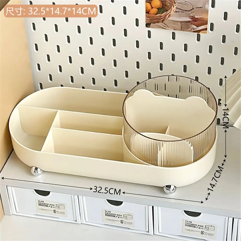 Multifunctional Rotary Cosmetic Brush Storage Cylinder Storage Rack - Image 6