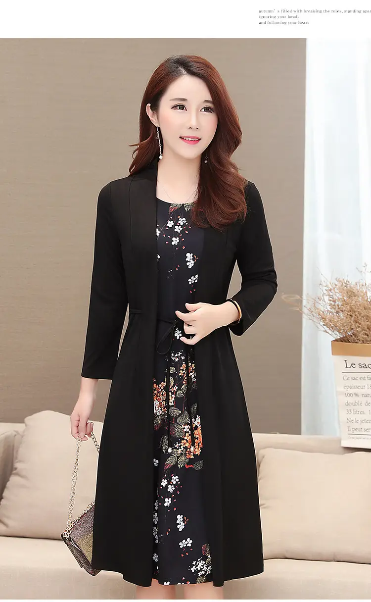 Elegant Maroon Floral Belted Dress for Women — feature 14