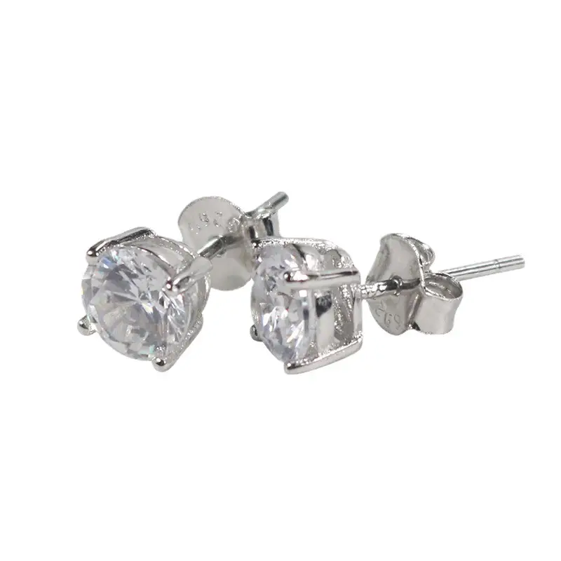 925 Silver Zircon Earrings for Women - Image 8