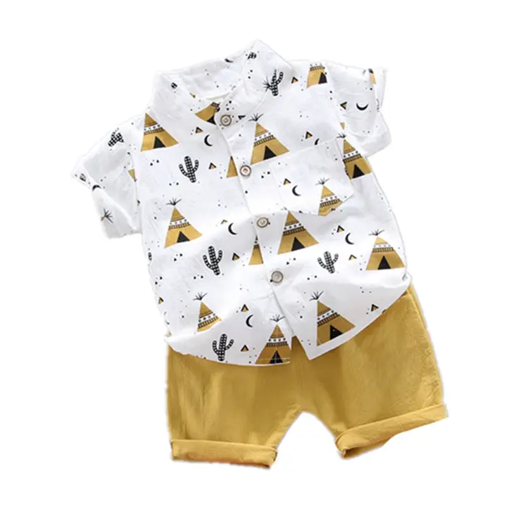 Cross-Border Baby Toddler Cartoon Shorts Set Hot Selling - Image 5