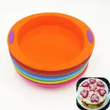 Steel Ring Silicone Cake Pan 9" Two Color — feature 29