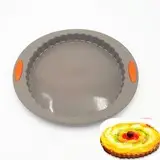 Steel Ring Silicone Cake Pan 9" Two Color — feature 31