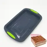 Steel Ring Silicone Cake Pan 9" Two Color — feature 35