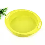 Steel Ring Silicone Cake Pan 9" Two Color — feature 37