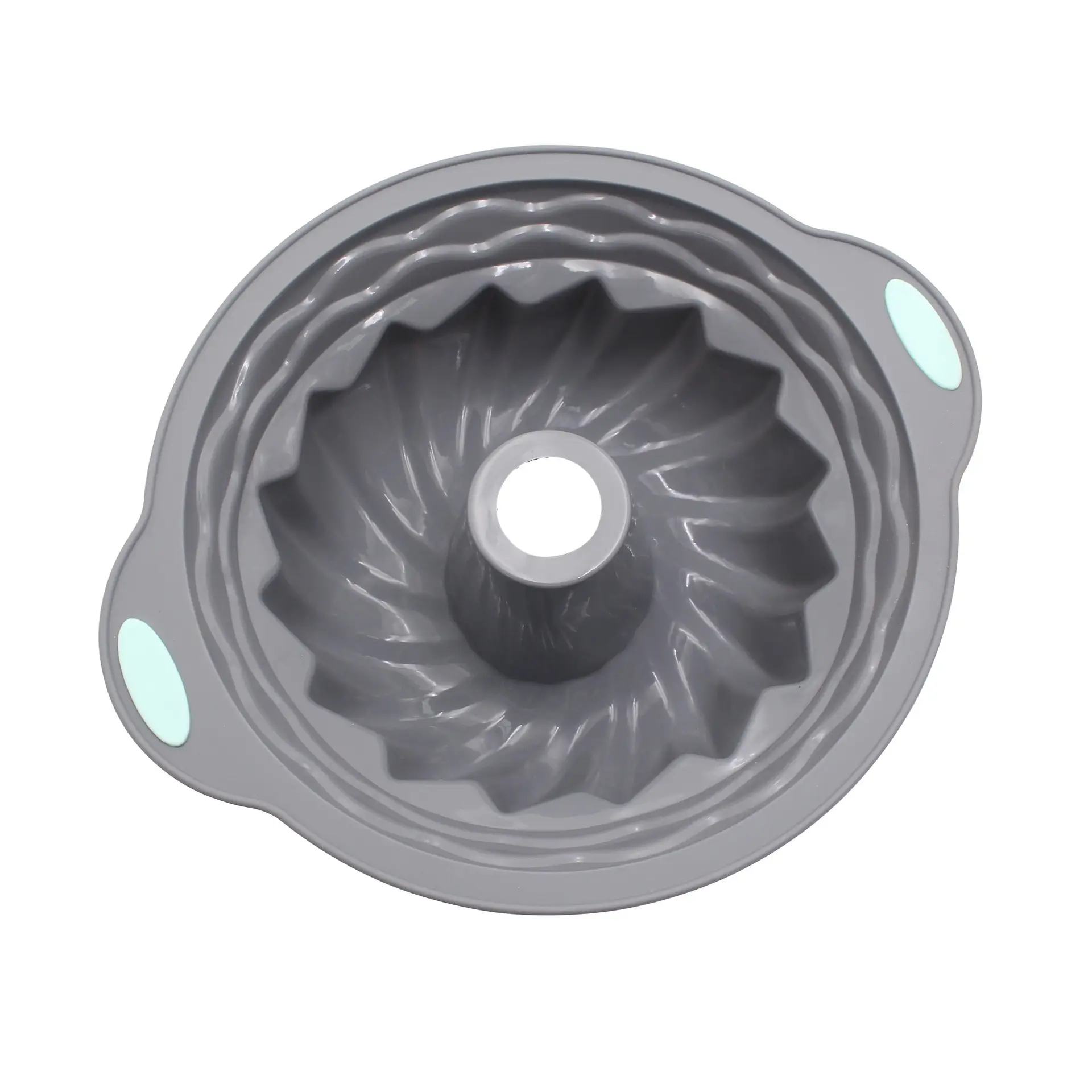 Steel Ring Silicone Cake Pan 9" Two Color - Image 3