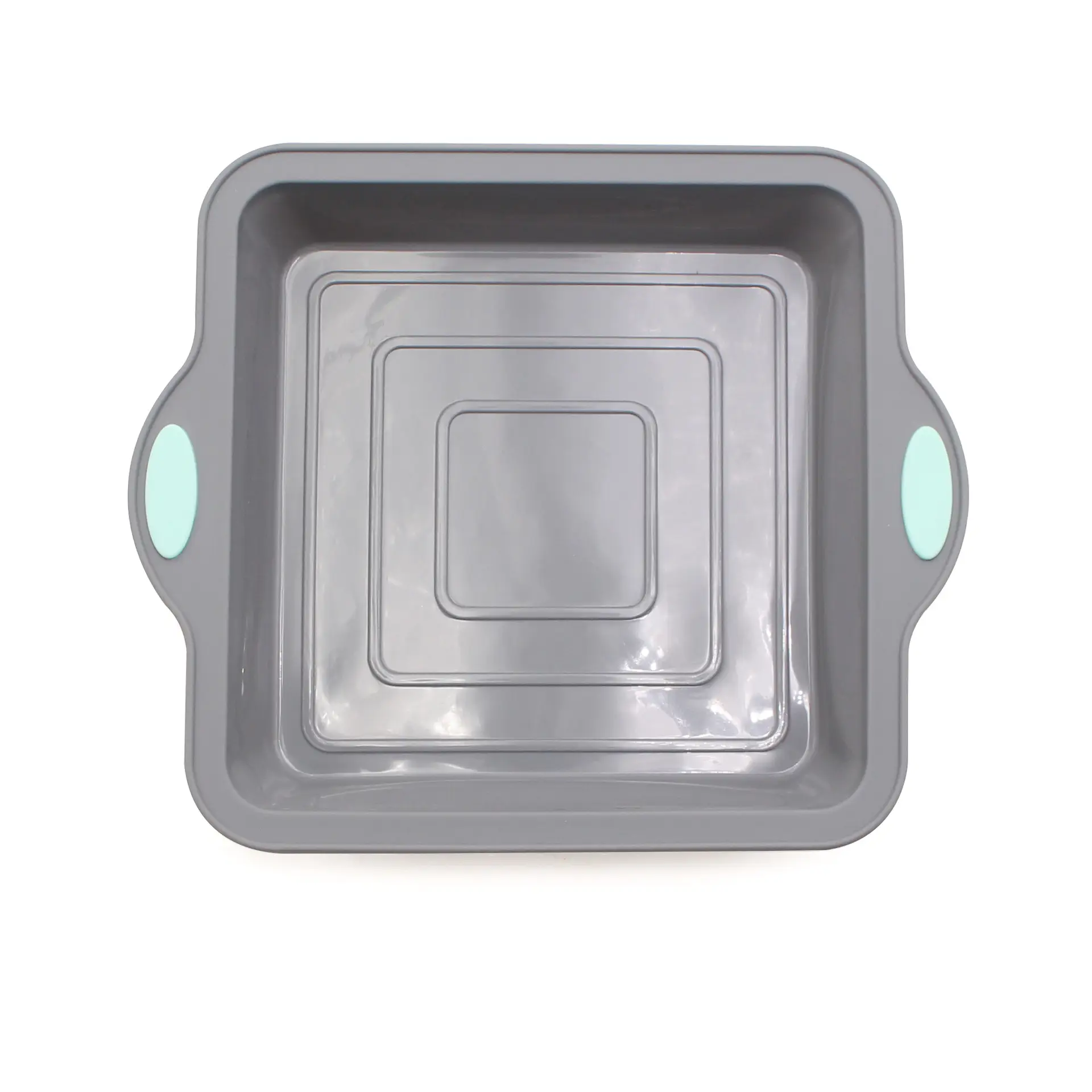 Steel Ring Silicone Cake Pan 9" Two Color - Image 7