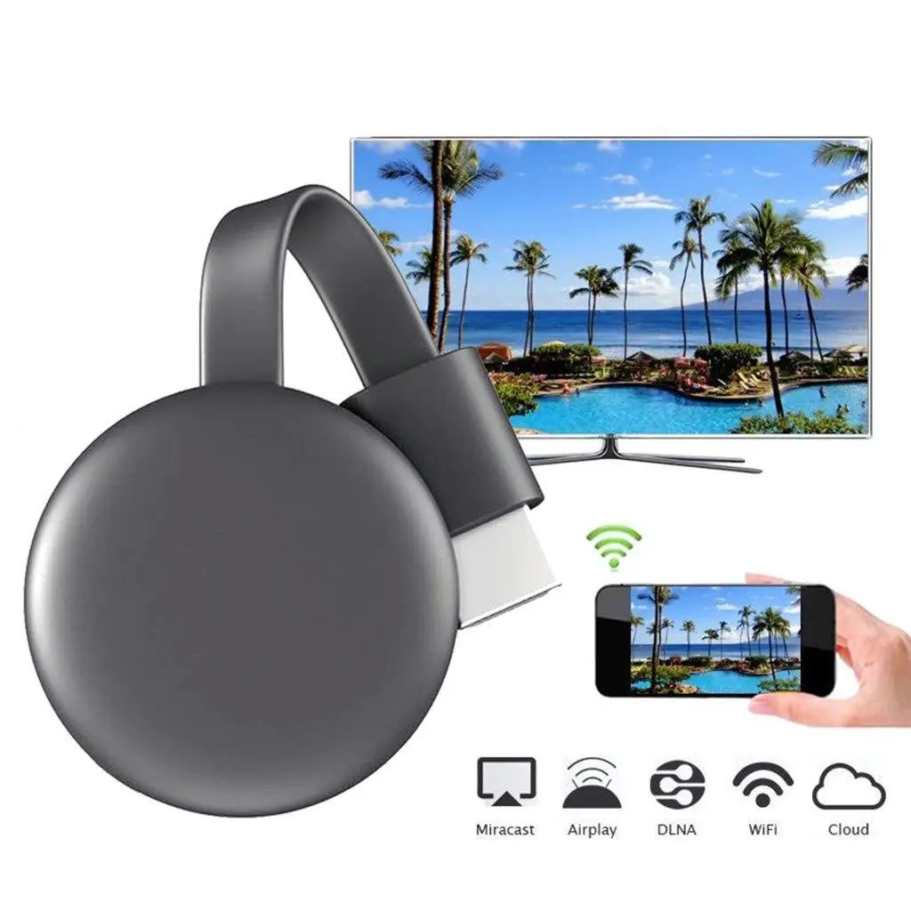 Wireless HDMI Screen Pusher Anycast Black - Image 5