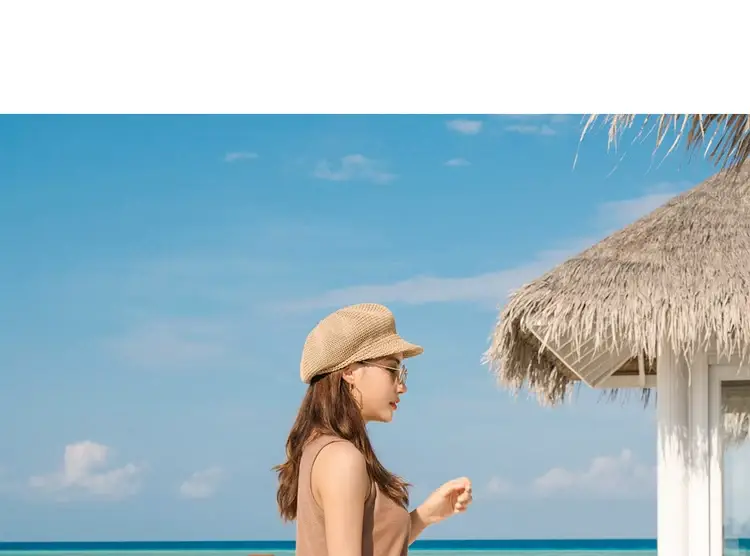 Women's Korean-style Straw Beret Hats All Colors — feature 17