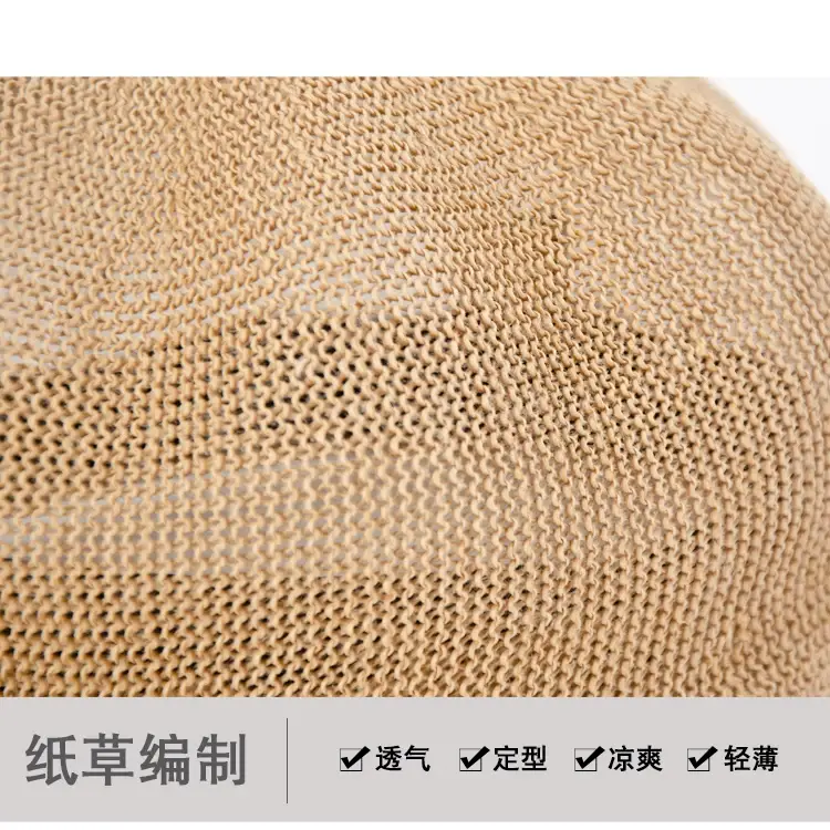 Women's Korean-style Straw Beret Hats All Colors — feature 5