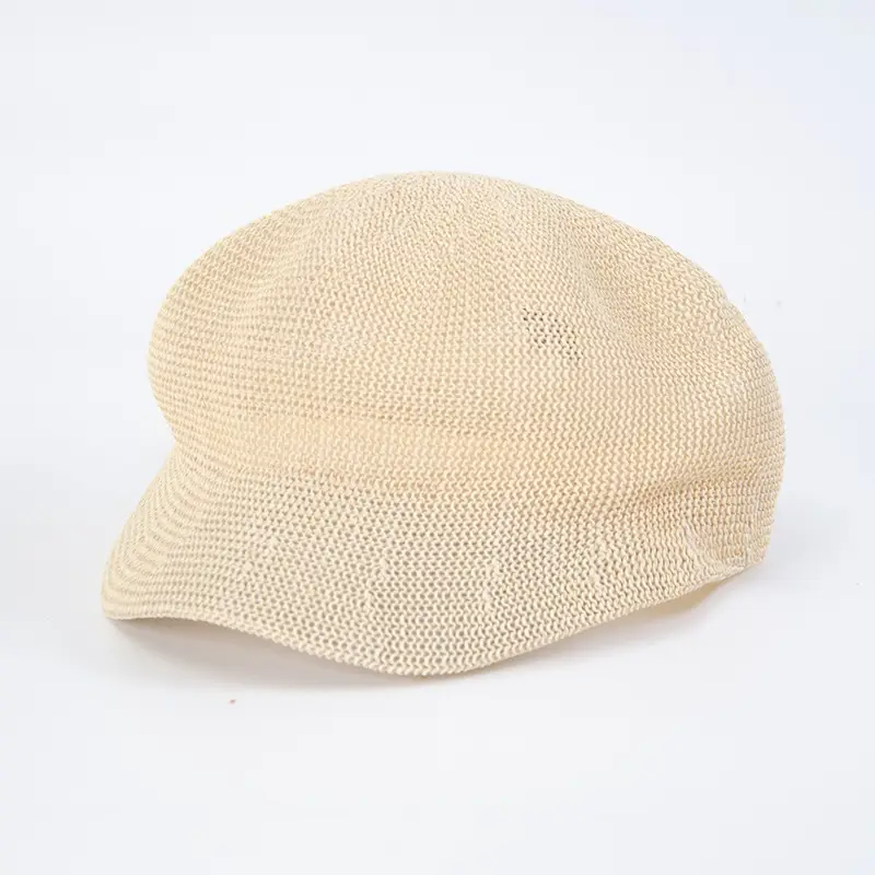 Women's Korean-style Straw Beret Hats All Colors - Image 5