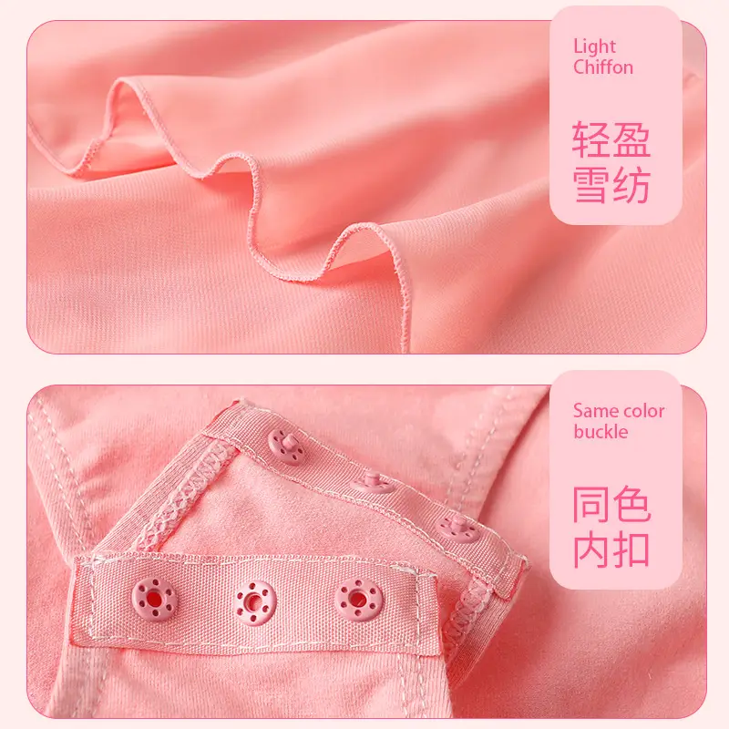 Pink Chiffon Dance Skirt for Girls Kids
