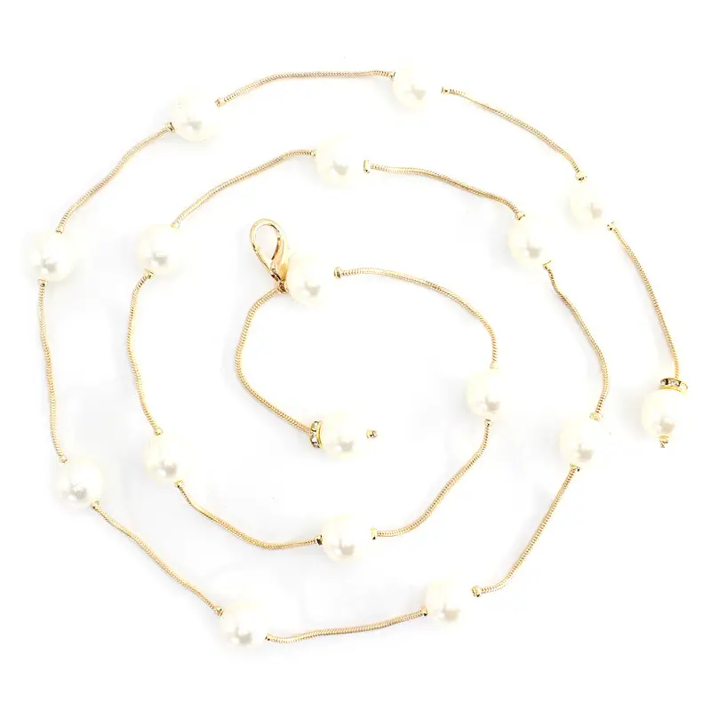 Pearl Waist Chain Hook Ladies Decorative Pendant Skirt