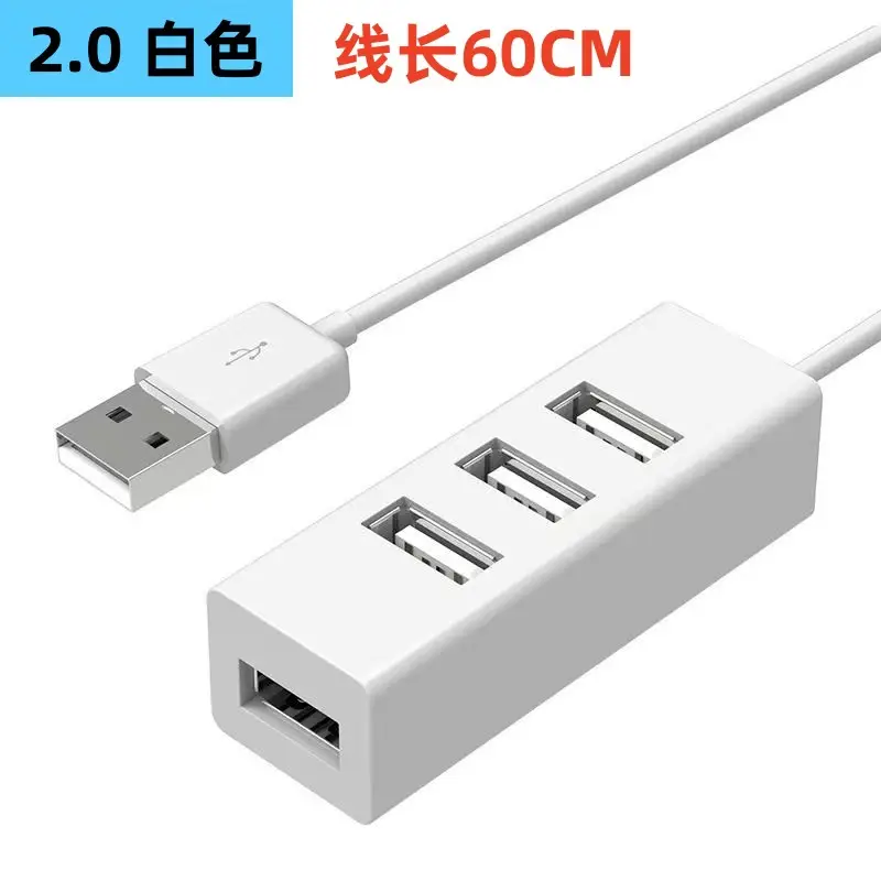 USB 2.0 One to Four Docking Station Black - Image 5