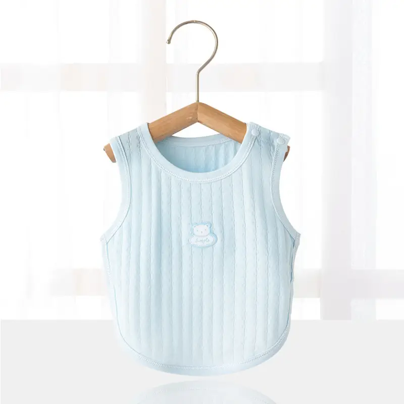 White Cotton Sleeveless Baby Dress with Cute Embroidery - Image 16