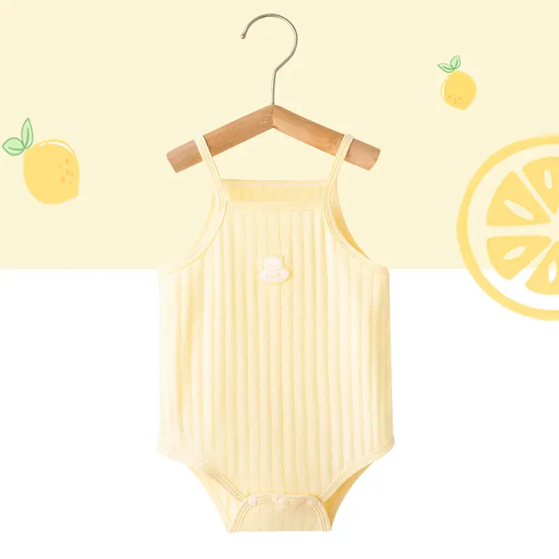 White Cotton Sleeveless Baby Dress with Cute Embroidery - Image 23