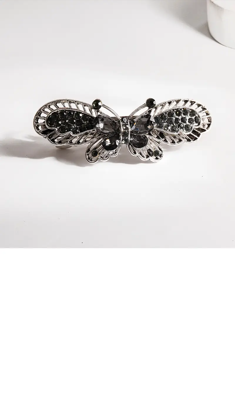 Crystal Butterfly Hairpin for Women Korean Style — feature 12